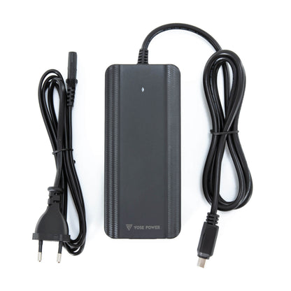 E-Bike Battery Charger 36V(42V) 2A with Trapezoidal Plug 5 Pins for Batteries from Phylion/Joycube JCEB/Fischer