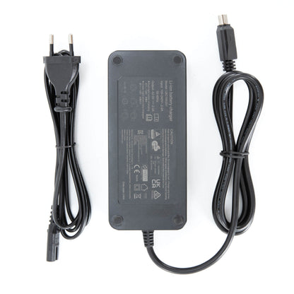 E-Bike Battery Charger 36V(42V) 2A with Trapezoidal Plug 5 Pins for Batteries from Phylion/Joycube JCEB/Fischer