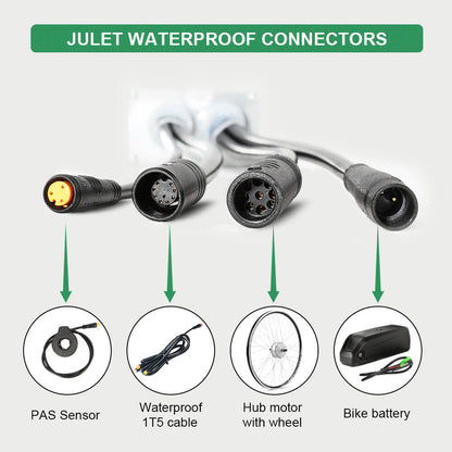 E-Bike Umbausatz 36V 250W 28"(700C) Frontmotor Kit Fahrrad E-Bike Nabenmotor in Silber ohne Akku Elektrofahrrad Conversion Kit