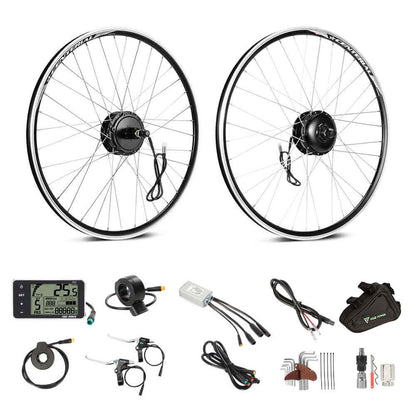 E-Bike Conversie Kit 36V 350W 26" Achter Cassette Motor Fiets Naafmotor Conversie Kit