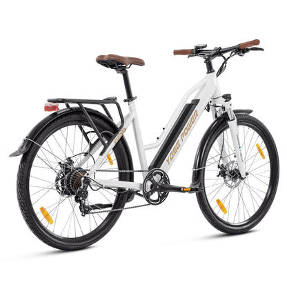 Yose Power City E-Bike mit Geschwindigkeit Pedal Sensor Elektrofahrrad Autumn A01