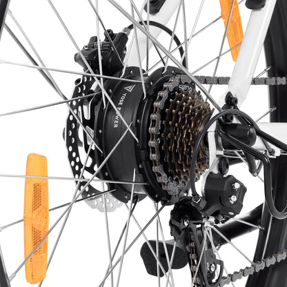 Yose Power City E-Bike with Torque Pedal Sensor Autumn A01-T